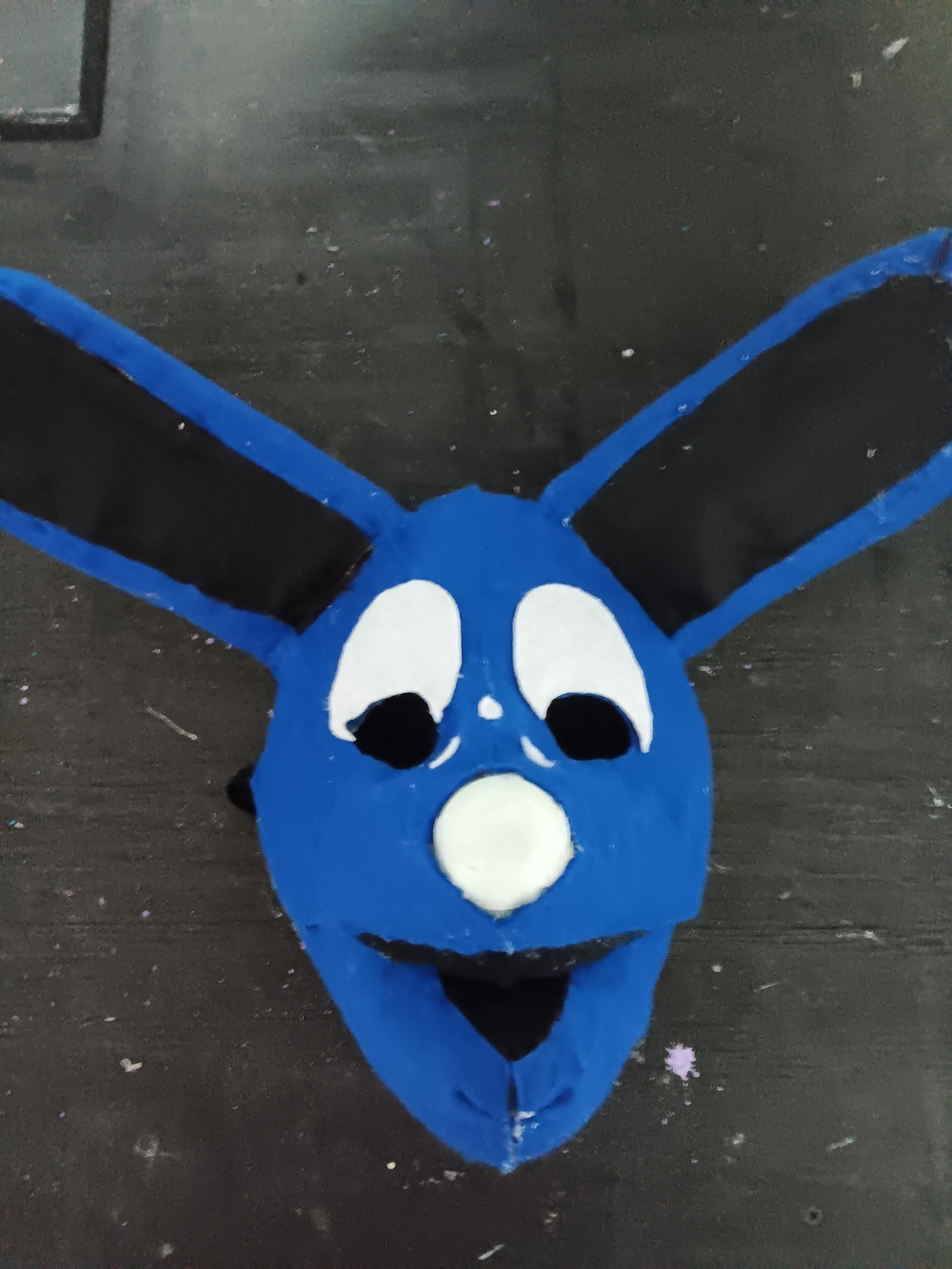 Blue Bunny Costume Mask - Unbranded